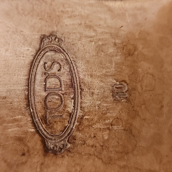 TOD'S Buckled Brogues Very Clean Size 10 Luxurious Italian Leather Fantastic - Picture 4 of 12